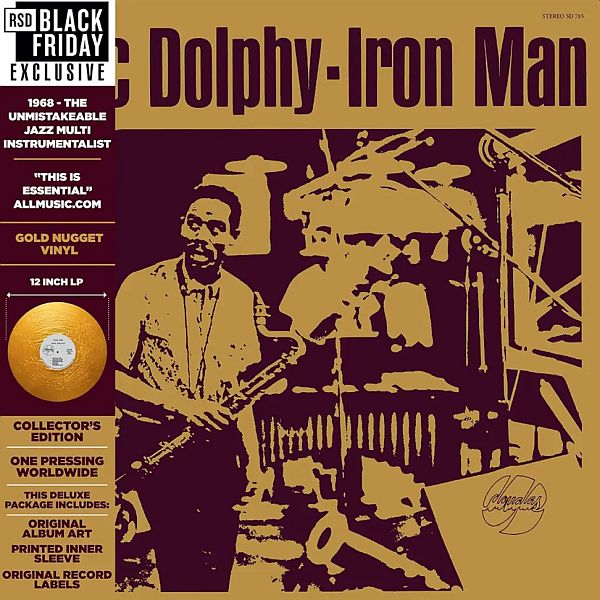 ERIC DOLPHY Iron Man LP (RSD 2023) Strangeworld Records