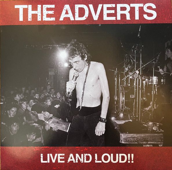 ADVERTS - Live And Loud LP (colour vinyl)