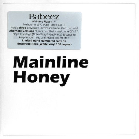 BABEEZ - Mainline Honey 7" (colour vinyl)