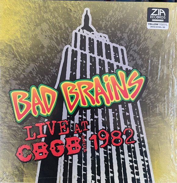 BAD BRAINS - Live At CBGB 1982 LP – Strangeworld Records