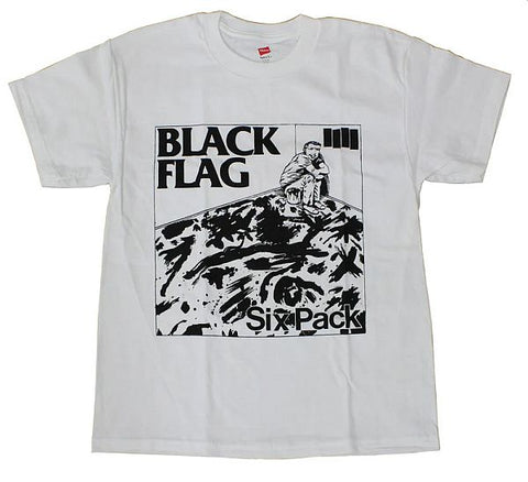 BLACK FLAG - Six Pack T-SHIRT