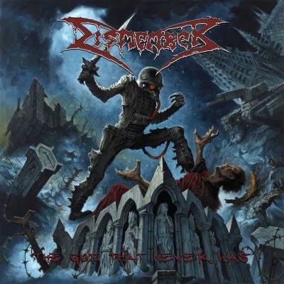 DISMEMBER - The God That Never Was LP (colour vinyl)