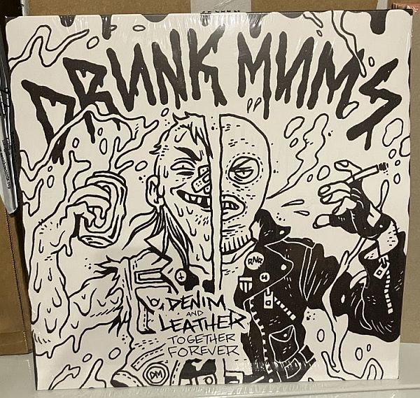 DRUNK MUMS - Denim And Leather, Together Forever LP (colour vinyl)