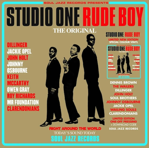 v/a- STUDIO ONE RUDE BOY 2LP (RSD 2024)