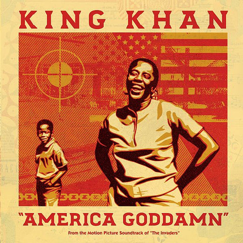 KING KHAN - America Goddamn 7" (colour vinyl)