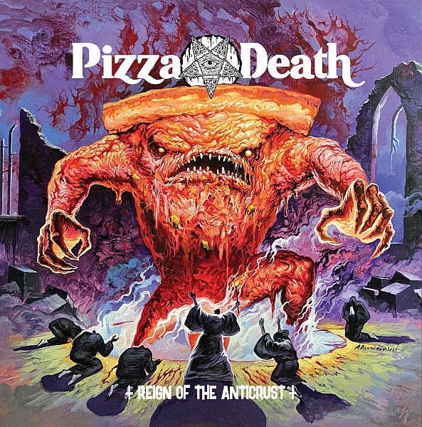 PIZZA DEATH - Reign Of The Anticrust LP (colour vinyl)