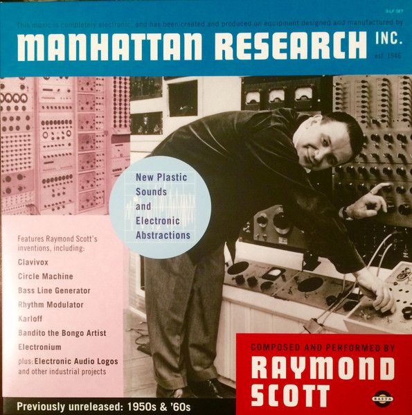 RAYMOND SCOTT - Manhattan Research Inc. 3LP (colour vinyl)