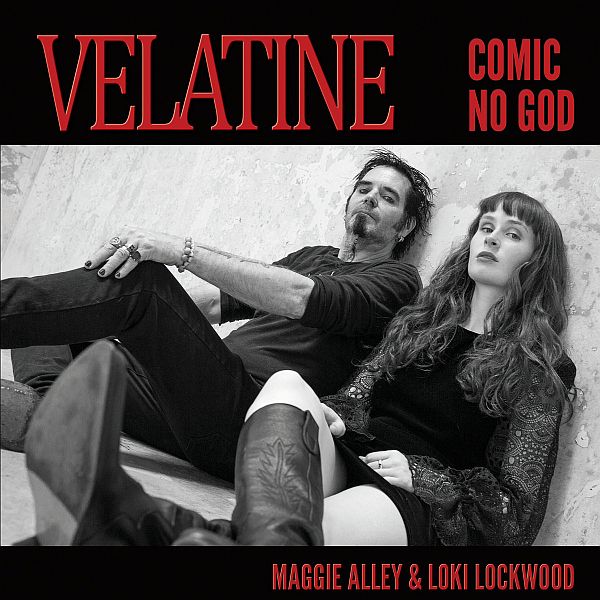 VELATINE - Comic / No God 7" (colour vinyl)