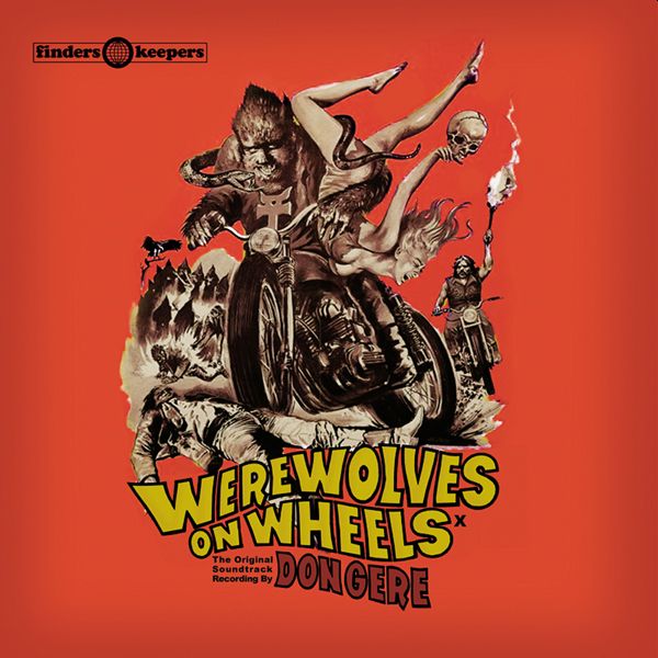 WEREWOLVES ON WHEELS OST by Don Gere LP