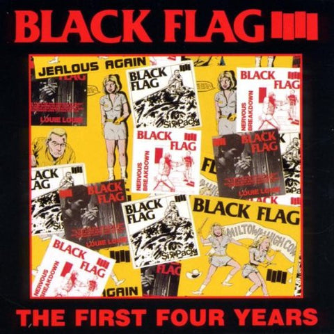 BLACK FLAG - The First Four Years LP