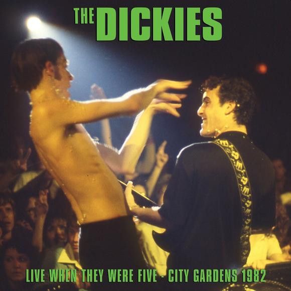 DICKIES - Live When They Were Five - City Gardens 1982 LP (colour vinyl)