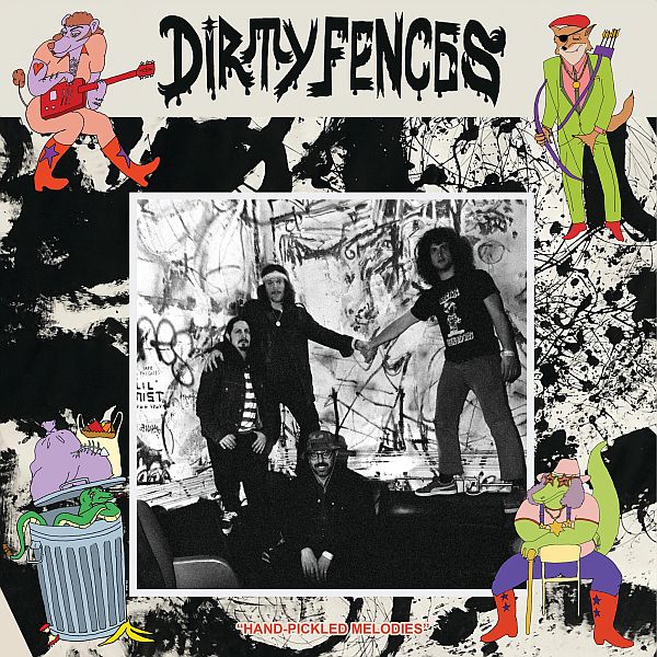 DIRTY FENCES - Hand-Pickled Melodies LP (colour vinyl)