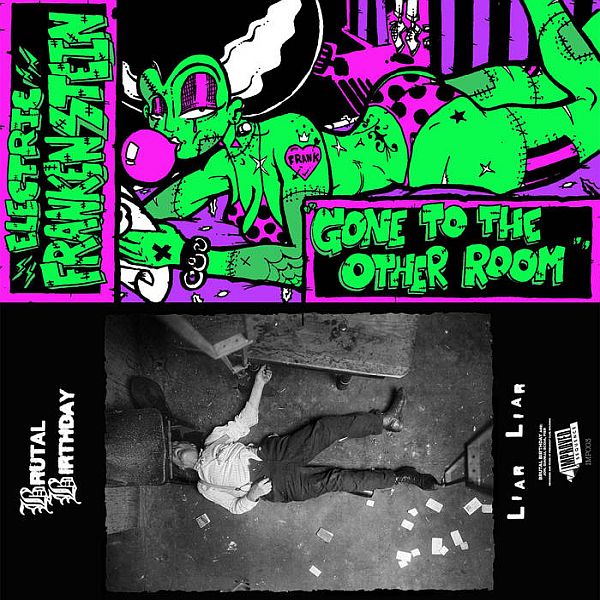 ELECTRIC FRANKENSTEIN / BRUTAL BIRTHDAY - split 7"