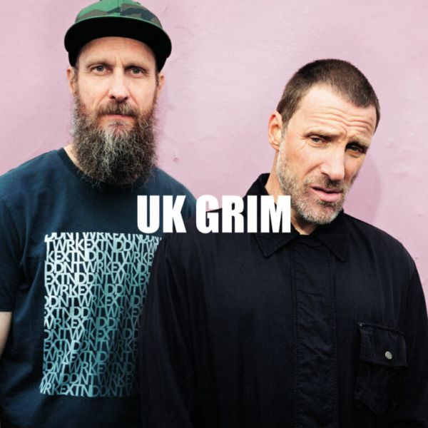 SLEAFORD MODS - UK Grim LP (colour vinyl) (BONUS sticker set)